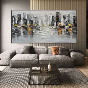Abstract Art White Pictures Canvas Painting Cuadros Posters Prints Wall Art Picture For Living Room Home Decorative Paintings (size: 70X140cm)