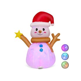 Cartoon Style Christmas Holiday Decor with LED Lights (Color: As pic show, Type: Style B)